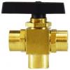 Three Way 1/8 Fpt Panel Mount Ball Valve 3 way 8.609-500.0  NM3005  B085  988A  [15-808022]  46951 23-027 Freight Included